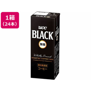 UCC BLACK 無糖 200ml 24本 FCT9211-503873-イメージ1