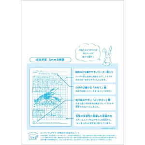 キョクトウ カレッジみんなの学習 自主学習 5mm方眼R 30枚 FC667TG-LPU91-イメージ2