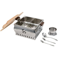 江部松商事 EBM/ミニ おでん鍋 湯豆腐セット付(外枠槌目入) FC785LK-3944600