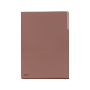 コクヨ クリヤーホルダー〈10〉PP A4タテ 茶 5枚 F727368-ﾌ-T750N-9-イメージ1