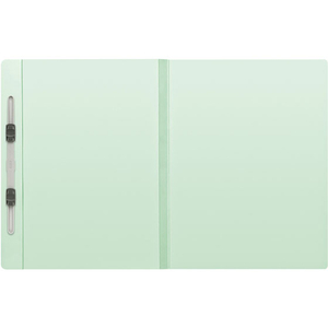 プラス 2つ折フラットファイル A4タテ ブルー 10冊 NO.025F FCA6392-79-095 NO025F-イメージ8