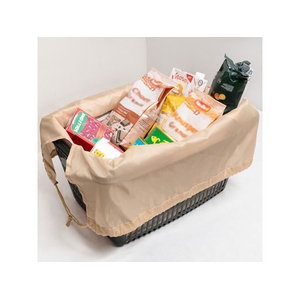 ＬＩＶ ＰＬＵＳ keepie 保冷レジカゴバッグ エコバッグ 20L ベージュ FCD821N-LV-0042-イメージ5