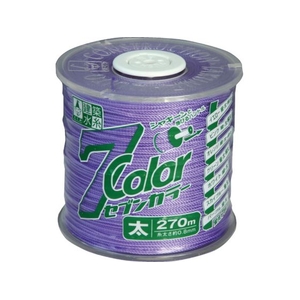 たくみ 7COLOR 太 パープル 270M 蛍光パープル270約0.8ナイロン FC624JN-7515448-イメージ1