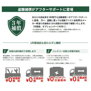 PELTECH ノーパンク 折り畳み電動アシスト自転車 20インチ 折り畳み外装6段変速 ネイビー TDN-206LN-NYB-8AH-イメージ3