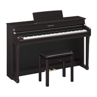 ヤマハ 電子ピアノ【高低自在椅子＆ヘッドホン付き】 clavinova クラビノーバ ニューダークローズウッド調 CLP-835R