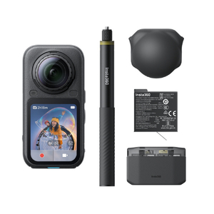 insta360 X6 エッセンシャルバンドル ミッドナイトブラック CINSABXA-X603-イメージ1