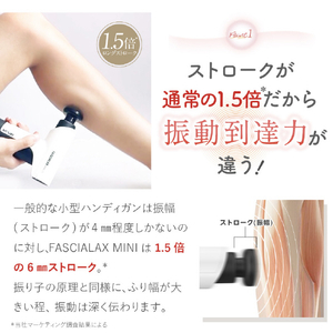 NIPLUX FASCIALAX MINI 2S ホワイト NPFX21WT-2S-イメージ20