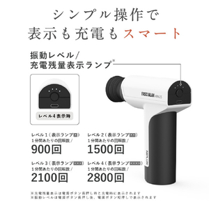 NIPLUX FASCIALAX MINI 2S ホワイト NPFX21WT-2S-イメージ6