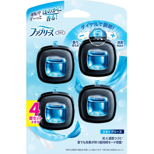Ｐ＆Ｇ ファブリーズ イージークリップ スカイブリーズ 2.5mL×4個 FC877TE-イメージ2