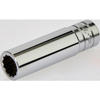 KTC 6．3sq．ﾃﾞｨｰﾌﾟｿｹｯﾄ(十二角) 対辺寸法3/8inch 差込角6．35mm 全長50mm B2L-38W