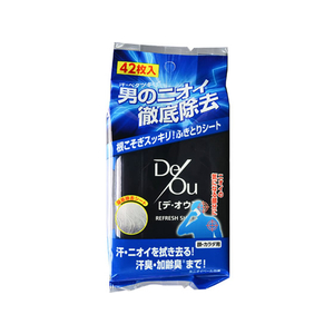 ロート製薬 F917624 デ・オウ リフレッシュシート 42枚入 |エディオン