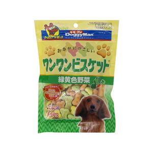ドギーマン ワンワンビスケット 緑黄色野菜 160g FC79417-イメージ1
