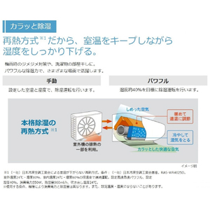 日立 「工事代金別」 14畳向け 自動お掃除付き 冷暖房エアコン e angle select 日立ルームエアコン 白くまくん Wシリーズ RASWM4025DE5WS-イメージ8