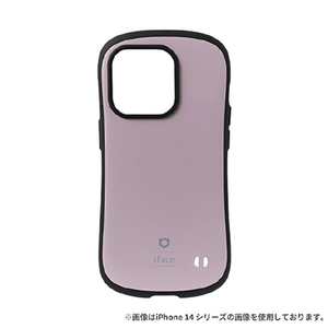 Hamee iPhone 15 Pro用ハイブリッドケース iFace First Class KUSUMI くすみパープル 41-960349-イメージ1