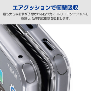 エレコム AQUOS R11用 ハイブリッドケース 極限 MAGKEEP ホワイト PM-S262MAG02KWH-イメージ6