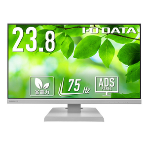 I・Oデータ 23．8型ワイド液晶ディスプレイ ホワイト LCD-A241DW-イメージ1
