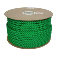 ユタカメイク グリーン PEカラーロープドラム 12X100m FCF191A-RE-63