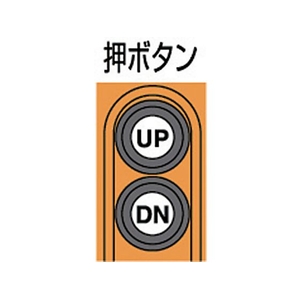 象印チェンブロック α型電気チェーンブロック・150kg・6m・3相200V 0.1569巻上速度(m／min)60Hz-315 FC328HC-3870740-イメージ2