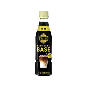 伊藤園 タリーズコーヒー TULLY’S COFFEE ESPRESSO BASE 無糖 340mL FCE377M-イメージ1