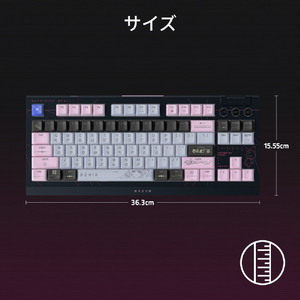 Razer BlackWidow V4 Tenkeyless HyperSpeed  Wuthering Waves Edition RZ03-05481200-R3M1-イメージ11