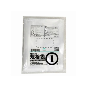 紺屋商事 LD03 規格袋 1号 100枚 FCE153U-00722001-イメージ1