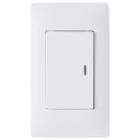 パナソニック アドバンスシリーズ埋込ほたるスイッチB(片切)(プレート付) マットホワイト/P WTAP50511WP