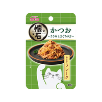 ペットライン 懐石レトルト フレーク かつお・ささみとまぐろ入り 魚介旨みフレーク 40g FCJ229U-KSR-3