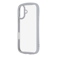 レイ・アウト iPhone 17用ハイブリッドタフケース Puffull +レンズガードリング / グレー RT-P52CMD1/GR