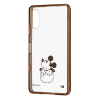 レイアウト Xperia Ace II用ハイブリッドケース Charaful ディズニーキャラクター ミッキーマウス RT-RDXPAM2UC/MKM