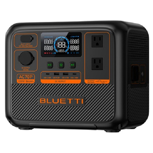 BLUETTI 小型ポータブル電源 防災推奨・車中泊・キャンプ(864Wh、1000W) AC70P-イメージ4