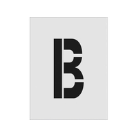 アイマーク ステンシル B 文字サイズ250×125mm FC802JD-8186149