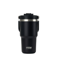 KOTANI金属工業 TYESO ポータブルタンブラー 600ml オニキスブラック KT01-01022-209