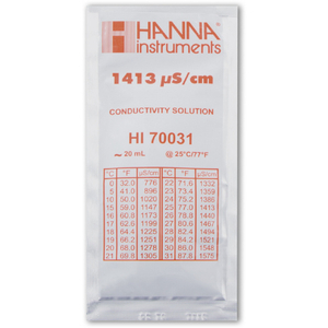 シンワ測定 標準液＿導電率校正用＿１４１３μＳ／ｃｍ＿６袋入 73035-イメージ2