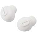 エレコム 完全ワイヤレスBluetoothヘッドホン ホワイト LBT-TWS16WH