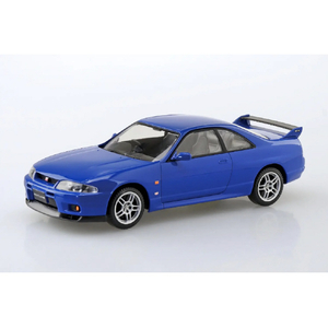 アオシマ 1/32 ニッサン R33 スカイラインGT-R(ブルー) 楽プラ スナップキット No.21-BE Aラクプラ21BER33GTRブル- アオシマ 1/32 ニッサン R33 スカイラインGT-R(ブルー) 楽プラ スナップキット No.21-BE Aラクプラ21BER33GTRブル-