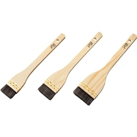 煮切用 テリ刷毛 ナイロン こげ茶 36mm FCM7088-019711002