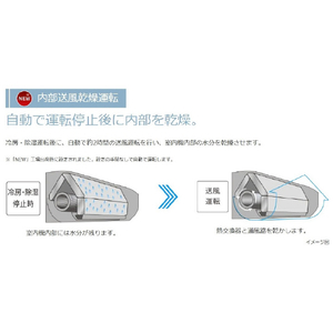 日立 「工事代金別」 6畳向け 自動お掃除付き 冷暖房エアコン e angle select 日立ルームエアコン 白くまくん GME5シリーズ RASGM2225SE5WS-イメージ7