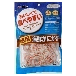 アスク 海鮮かにかま徳用 200g NEWﾄｸﾖｳｶｲｾﾝｶﾆｶﾏ200G-イメージ1