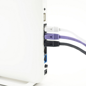 ホーリック LANケーブル UTP カテゴリー6A フラット(2m) ホワイト LC20-036FW-イメージ6