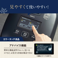 象印 炎舞炊き 1升 圧力IH 炊飯器 nx-aa18-bz 保証付 レシート 象印 NX-AA18-BZ 圧力IH炊飯ジャー(1升炊き) 炎舞炊き 黒|エディオン