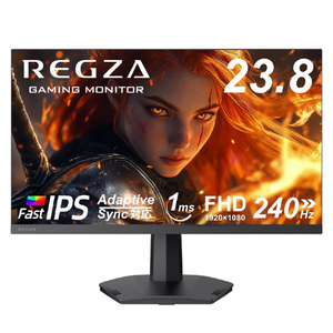 TVS REGZA 23．8V型 REGZA GAMING MONITOR RM-G245R-イメージ1