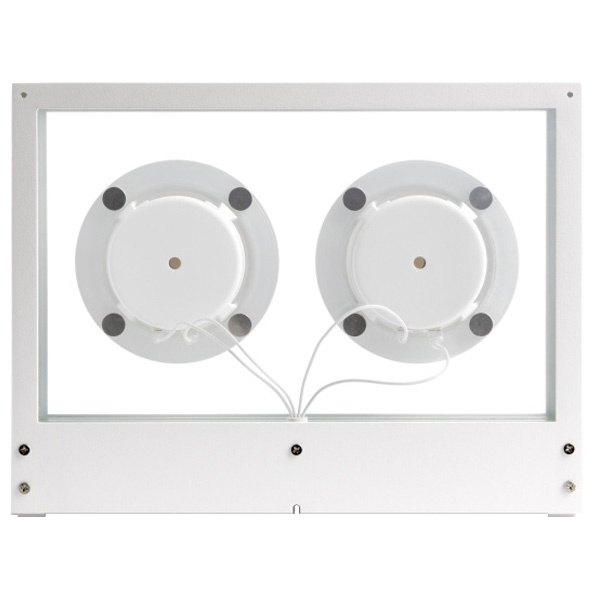 TRANSPARENT ポータブルスピーカー SMALL TRANSPARENT SPEAKER ホワイト TPS-02ﾄﾗﾝｽﾍﾟｱﾚﾝﾄｽﾋﾟ-ｶ- TRANSPARENT