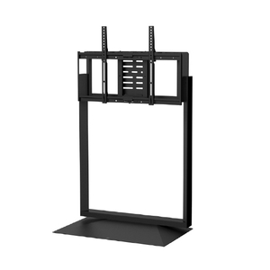 ナカムラ 32～80型対応 首振り機能付き 壁寄せテレビスタンド WALL FRAMESTAND EQUALS・WALLシリーズ サテンブラック WLTV45119-イメージ2