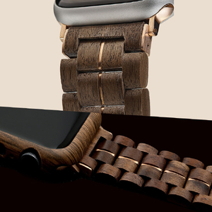VOWOOD Apple Watch 49/46/45/44/42mm用天然木バンド 黒檀 VW74036AWCP-イメージ17