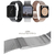 miak Apple Watch 49/45/44/42mm用CLIP MESH BAND シルバー SMAMA-W4244SL-イメージ3