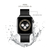miak Apple Watch 49/45/44/42mm用CLIP MESH BAND シルバー SMAMA-W4244SL-イメージ6