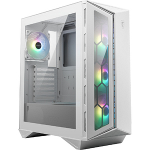 MSI ミドルタワー型PCケース ホワイト MPGGUNGNIR110RWHITE-イメージ1