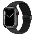 GAACAL Apple Watch Series 1-8/SE1-2 [38/40/41mm]用マグネット式シリコンバンド ブラック W00302BKA