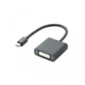エレコム Mini DisplayPort-DVI変換アダプタ ブラック AD-MDPDVIBK