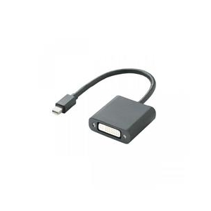 エレコム Mini DisplayPort-DVI変換アダプタ ブラック AD-MDPDVIBK エレコム Mini DisplayPort-DVI変換アダプタ ブラック AD-MDPDVIBK